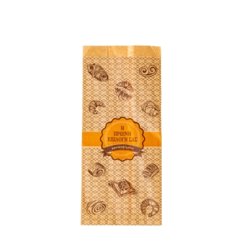 Σακούλα κραφτ καφέ για τυροπιτάκια 12*27