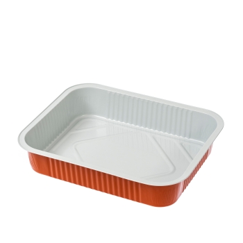 Σκεύος αλουμινίου Smooth Wall Alu Keram-λευκό 3600cc