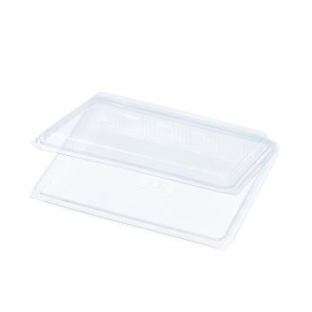 Κουτί/καπάκι κασετίνα διάφανο Pet 500cc