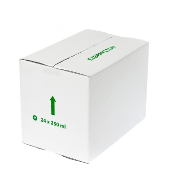 Χ/Κ 30,4*20,2*22cm 3Φ για Marasca 24*250ml Λευκό