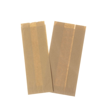 Σακούλα κραφτ ατύπωτη 12*27cm