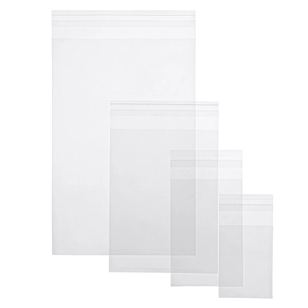 Σακουλάκι πολυπροπυλενίου με αυτοκόλλητο κλείσιμο 10*12cm (100αδα)