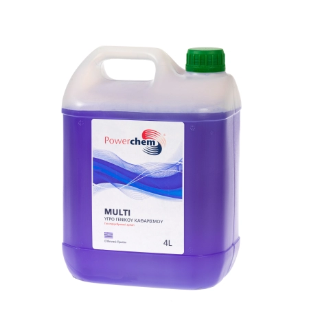 Ισχυρό καθαριστικό υγρό γενικής χρήσης multi 4lt
